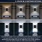 Luxrite Dusk to Dawn LED Wall Lights 12in up or Up and Down Light 3CCT 3000K-5000K 20/30/40W IP65 ETL, 2PK LR40338-2PK - alternate 8